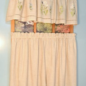 Snapshots Tiers & Embroidered Valances