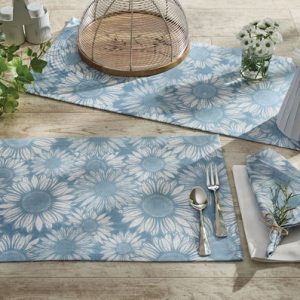Flower Garden Tailored Valance & Table Linens