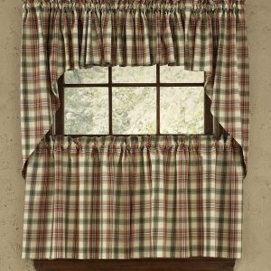 Lemon Pepper Tier Curtain & Table Linens