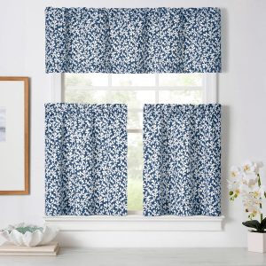 Sea Tumble Tier Curtains