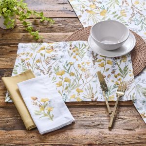 Tessa Tailored Valance and Table Linens