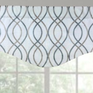 Fast Driver Lined Embroidered "M" Valance Quartz