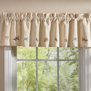 Fly Fishing Valances & Table Linens