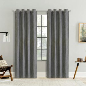 Bryson Room Darkening Textured Grommet Panel