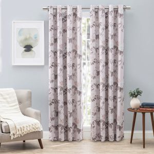 Mystic Garden Room Darkening Grommet Top Panel Blush