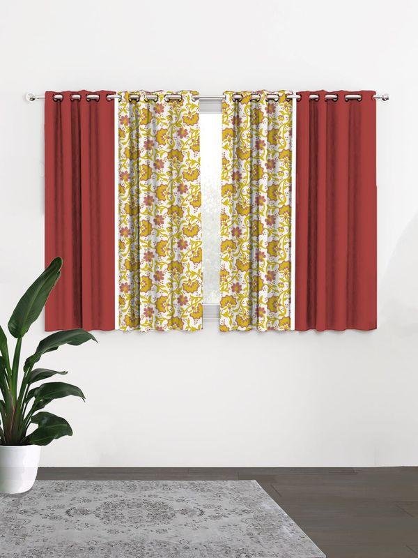 774134e1-7105-4693-92e9-663a68a3d08d1626936247122Floral1withplainMaroonSetof4-W2PCSPRINTED2PCSPLAINCURTAINS1.jpg