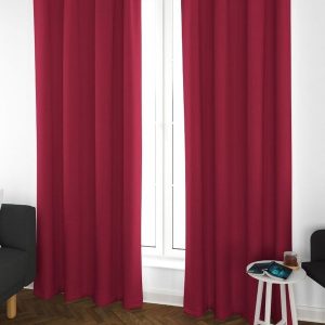 Lavender Set of 4 Black Out Long Door Curtain
