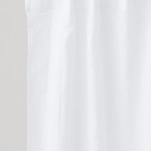 White 2-pack Multiway Linen Curtains