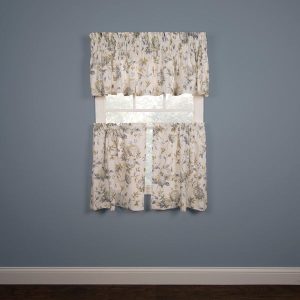 Abigail Tier and Tailored Curtain
