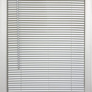 Cordless 1" Vinyl Mini Blinds White