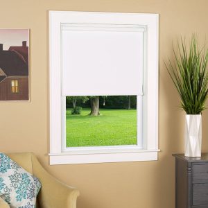 Cordless White Blackout Roller Shade