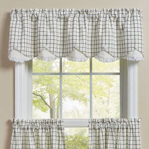 Kindred Lined Scallop Valance