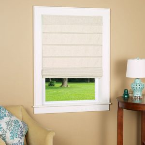 North Country Window Wear Cordless Roman Shade Linen