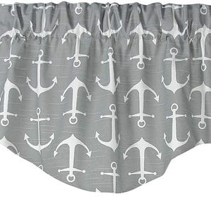Sailor Lined Shaped Valance