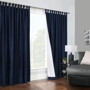 Weathermate Insulated Tab Curtain Navy